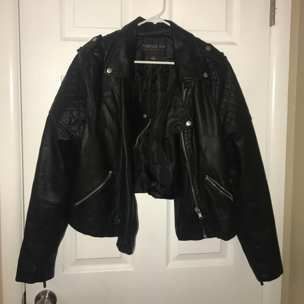 Leather jacket